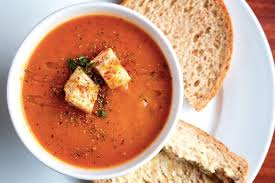 Geroosterde Paprika en Tomatensoep