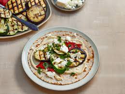 Wraps met Hummus en Groenten