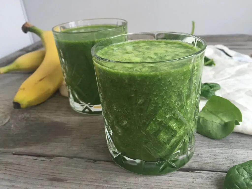 Smoothie met Banaan en Spinazie