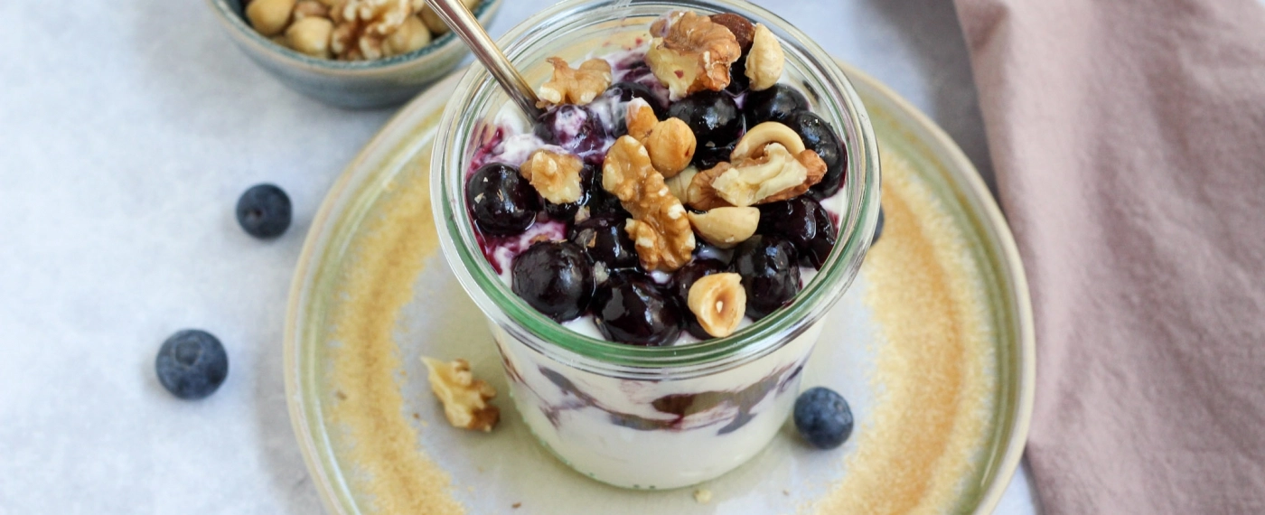 Yoghurt Parfait met Bessen